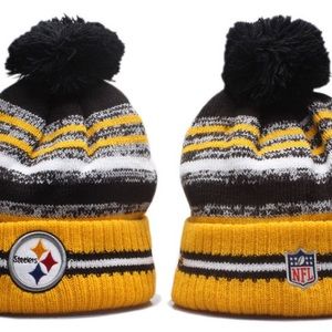 Pittsburgh STEELERS Sports Knit Pom Beanie One Size Fits Most
